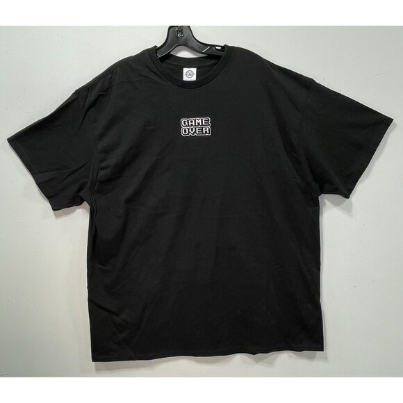 Delta Pro Weight - Men's Adult Short  Sleeves T-Shirt - Graphic Tee - Black -XXL - Picture 1 of 12